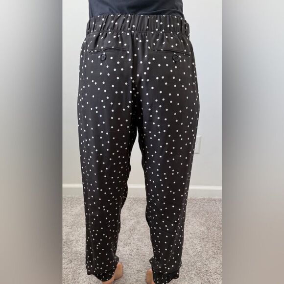 Polka Dot Grey woman’s Pants - Picture 2 of 2